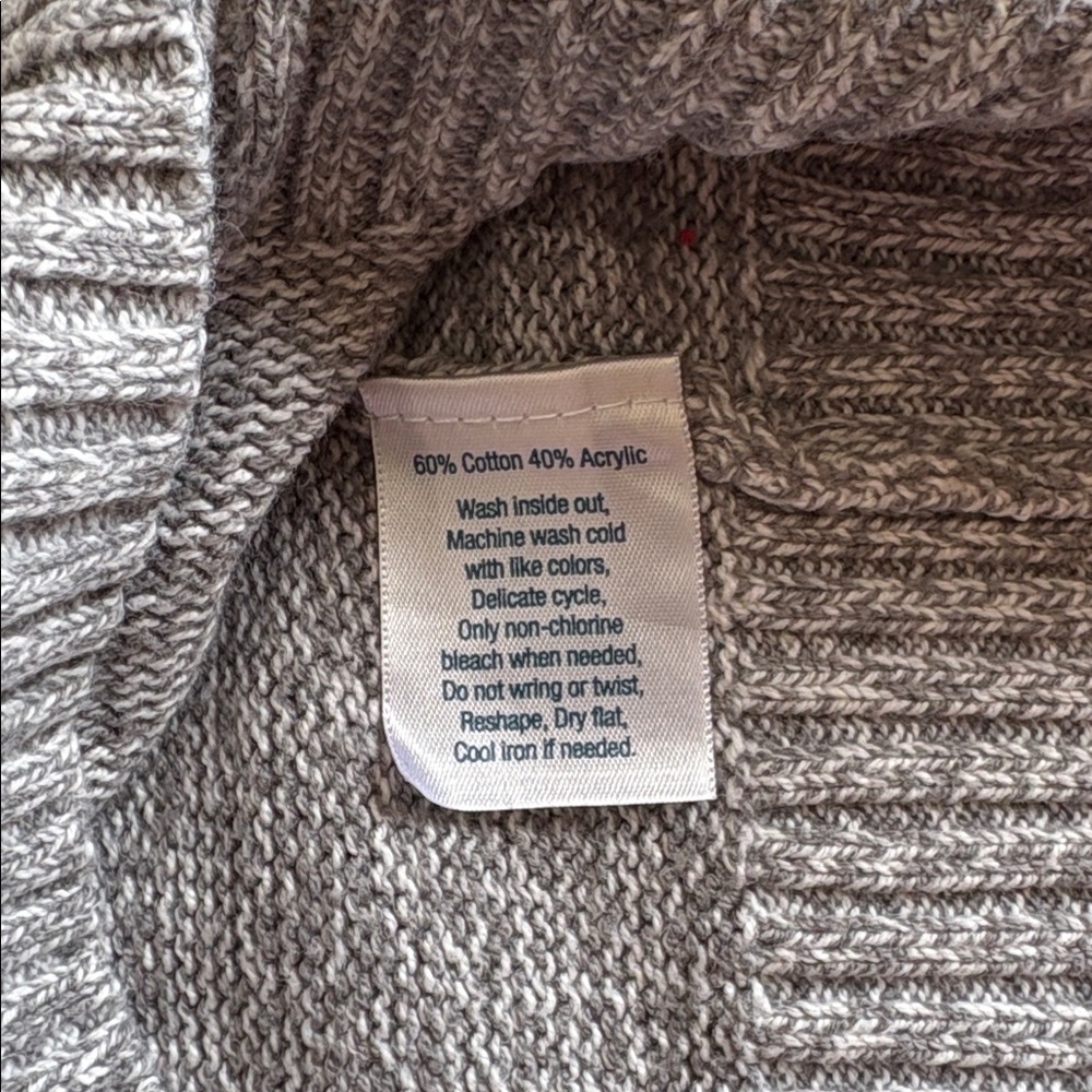 Urban Pipeline Men's Sweater Gray Pullover Geometric Print size M - Picture 10 of 11